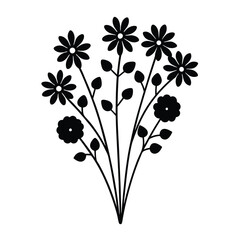 vector illustration of a flower