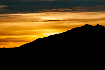 Tramonto sul Monviso