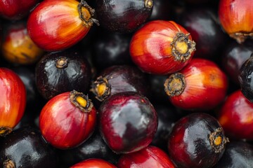 Close-up of palm fruit clusters (1)
