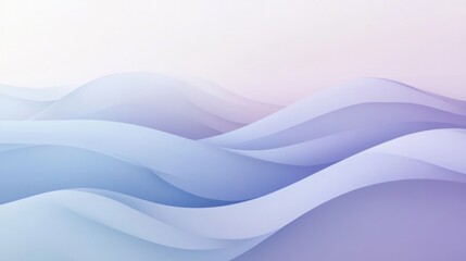 Obraz premium Abstract graphic waves in shades of blue and purple hues