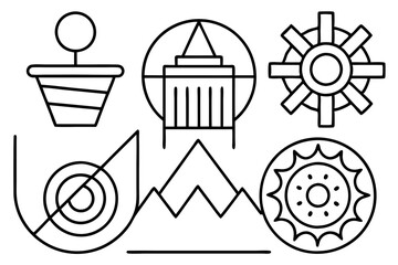 Abstract Miscellaneous Icon Collection for Web and App Design

