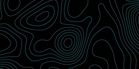 Abstract outline topographic contour map background. World Map Vintage Old-Style. Topographic map in dark blue color in gold land lines. Transparent PNG available. multicolor wave curve lines banner.