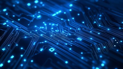 Abstract Circuit Board Technology Background (4)