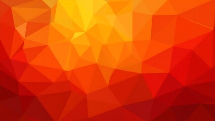 Abstract polygonal background with sharp lines and vibrant color gradients. Generative Ai.