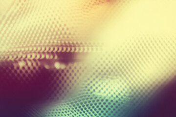 Vintage Print Halftone Blur Effect