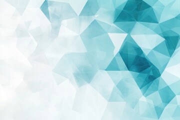 Fototapeta premium futuristic abstract representation of medical education concepts featuring geometric patterns with hues of blue and