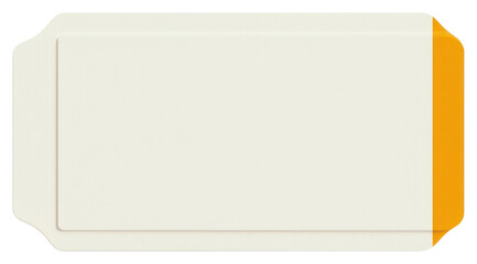 Fototapeta premium PNG Minimalist blank rectangular card