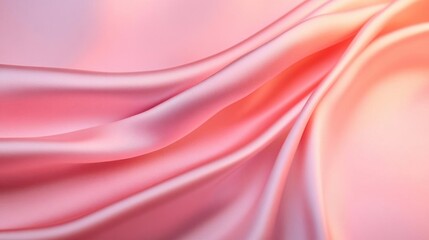 Obraz premium Elegant silk fabric folds with dramatic lighting