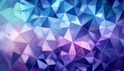 Fototapeta premium Soft gradient transitions from light blue to purple