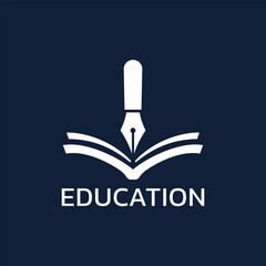 Education  icon logo vector design
