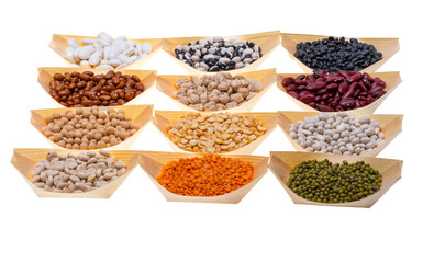 bean mix isolated