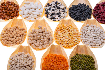 bean mix isolated