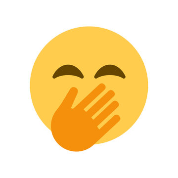 Face with Hand Over Mouth