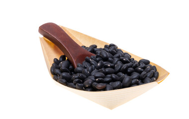 black beans isolated