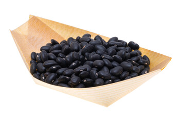 black beans isolated