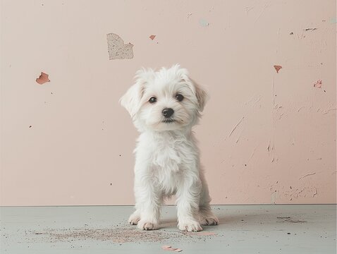 little white dog