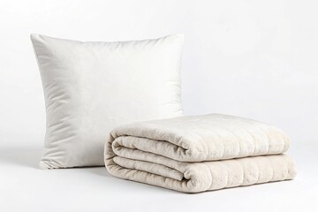 Obraz premium pillows on a white background