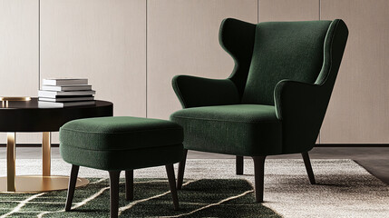 Obraz premium Opulent Hotel Lounge With Elegant Furniture And Stylish Decor