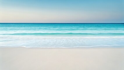 Fototapeta premium Serene Beach at Dawn 