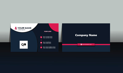   Business card Graphic Business Card Company  Business Card Simple Modern  Business Card template Design