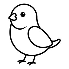 vector illustration of a bird