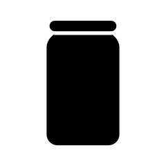 honey jar icon color editable on white background