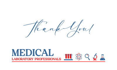 Medical Laboratory Professionals Week Happy holiday concept