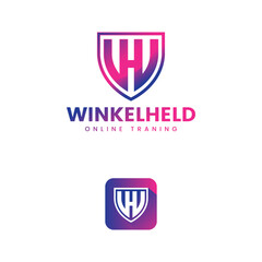 Shield Logo, Secure Logo, Purple Logo And Pro Shield Logo