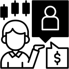 Brokerage Account outline icon