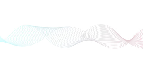 abstract wave element for design pink and white. Design template for cover, business. Abstract dynamic color lines, waves. Vector geometric backgrounds.