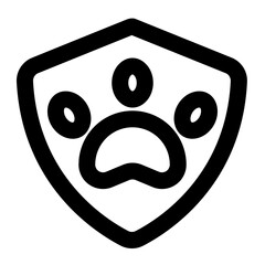 pet care icon for illustration