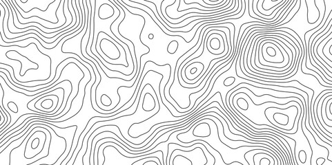 Fototapeta premium Abstract Topographic Contour Map Pattern Minimalist Geometric Background