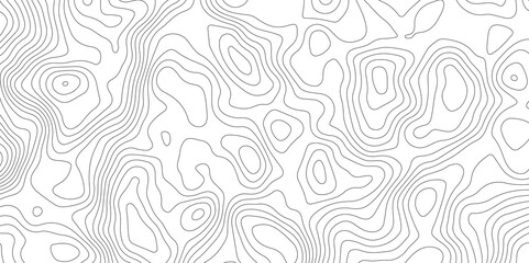 Fototapeta premium Abstract Topographic Contour Map Pattern Minimalist Geometric Background