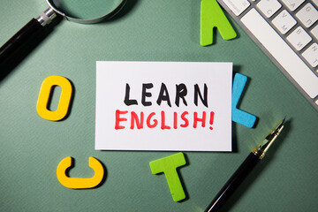 learn english text