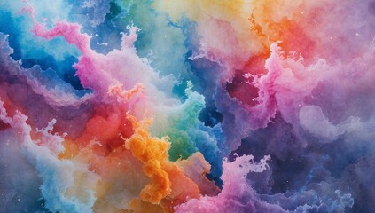 Fototapeta premium Vibrant Rainbow Abstract Background Texture for Digital Art and Design