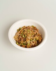 Delicious Bowl of Noodles with Fresh Vegetables and Toppings