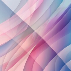 Obraz premium Abstract Pastel Wave Background Pink, Purple and Blue Layers