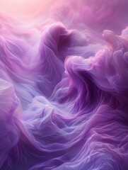 Obraz premium Soft vapor-like patterns flow seamlessly, creating a dreamy and moody environment that captivates the senses