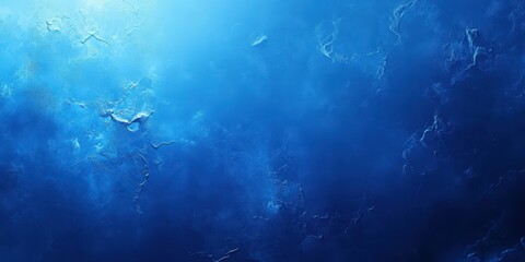 Fototapeta premium Deep blue ocean expanse with soft textures and light reflections at midday