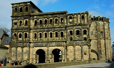Obraz premium Die Porta Nigra in Trier