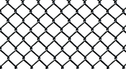 Metal Chain Link Fence Pattern