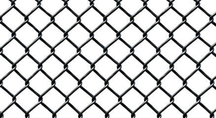 Metal Chain Link Fence Pattern