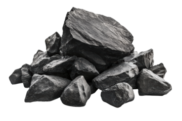 Natural black rocks outdoor environment mineral collection landscape artistic viewpoint earthy concept for seo impact