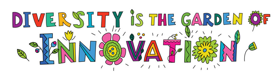 Diversity is the garden of innovation. Embrace neurodiversity.