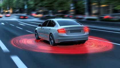 Enhanced Automotive Sensing System For Autonomous Vehicles Featuring Driver Assistant System And Adaptive Cruise Control Benefits.