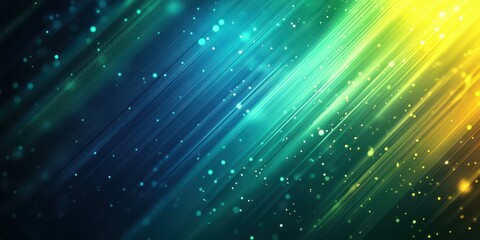 Naklejka premium Colorful abstract light trails create a vibrant atmosphere during a nighttime event with dynamic energy