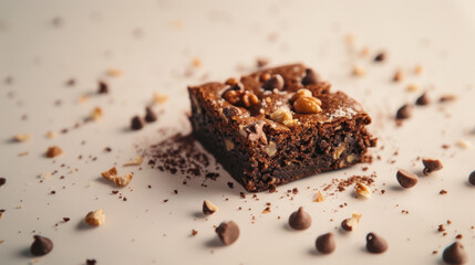 hazelnut brownie