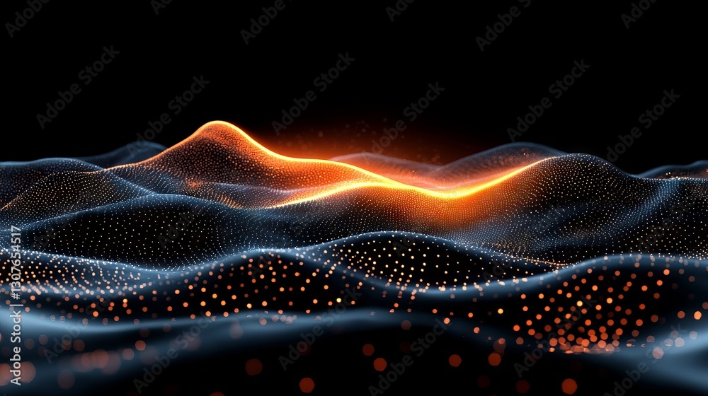 Poster dynamic high-tech digital connections interweave into a mesmerizing web, illuminated by complex glow