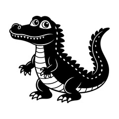 Illustration of a crocodile
