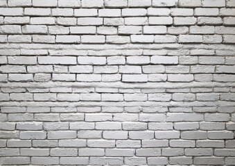 Obraz premium white brick wall texture background, white wall, white brick wall background, interior design concept.